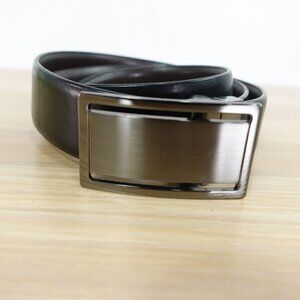 Classic Belt Mens Size‎ 32 Black Leather Basic Formal Dress Work Oxford Handmade